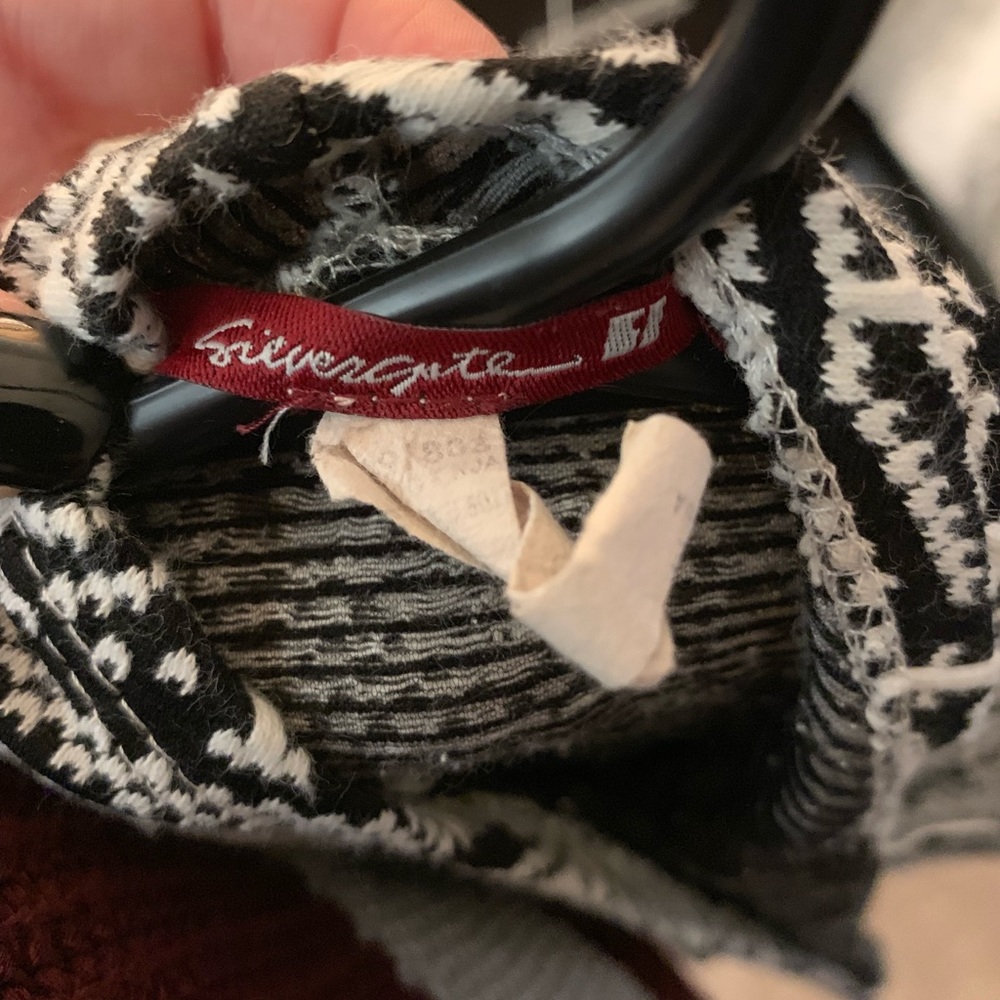 Patterned Open Cardigan - Picture 3 of 3